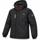 Термокуртка Snow мужская XXL-6XL зимняя мембранная Omni-Heat,XXL, Черный
