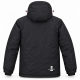 Термокуртка Snow мужская XXL-6XL зимняя мембранная Omni-Heat,XXL, Черный
