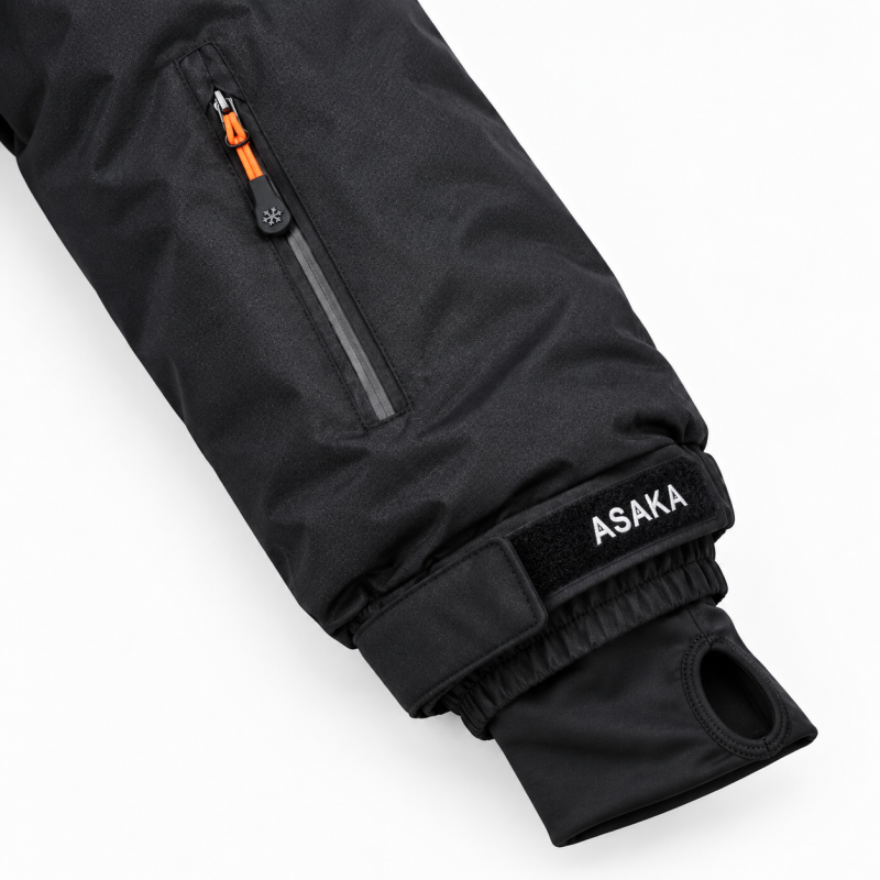 Термокуртка Snow мужская XXL-6XL зимняя мембранная Omni-Heat,XXL, Черный