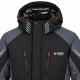 Термокуртка зимняя Snow мужская M-3XL мембранная Omni-Heat,XXL, Черный
