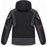 Термокуртка зимняя Snow мужская M-3XL мембранная Omni-Heat,XL, Черный