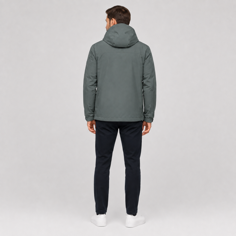 Куртка демисезонная M.a.d.i.s.s. мужская M-4XL на подкладке,Оливковый, 4XL