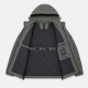 Куртка демисезонная M.a.d.i.s.s. мужская M-4XL на подкладке,Оливковый, XL