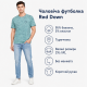 Футболка чоловіча Red-Down 2XL-5XL - великі розміри, 95% бавовна 5% еластан,XXL,Бірюзовий
