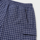 Бриджи мужские Sport большие размеры 2XL-6XL карго в клетку,Темно-синий, 5XL