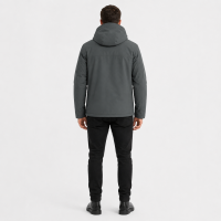 Куртка демисезонная M.a.d.i.s.s. мужская M-4XL,Графитово-оливковый., M