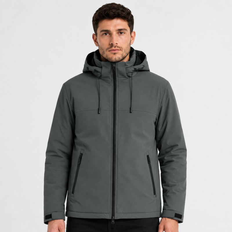 Куртка демисезонная M.a.d.i.s.s. мужская M-4XL,Графитово-оливковый., M