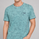 Футболка чоловіча Red-Down 2XL-5XL - великі розміри, 95% бавовна 5% еластан,XXXL,Бірюзовий