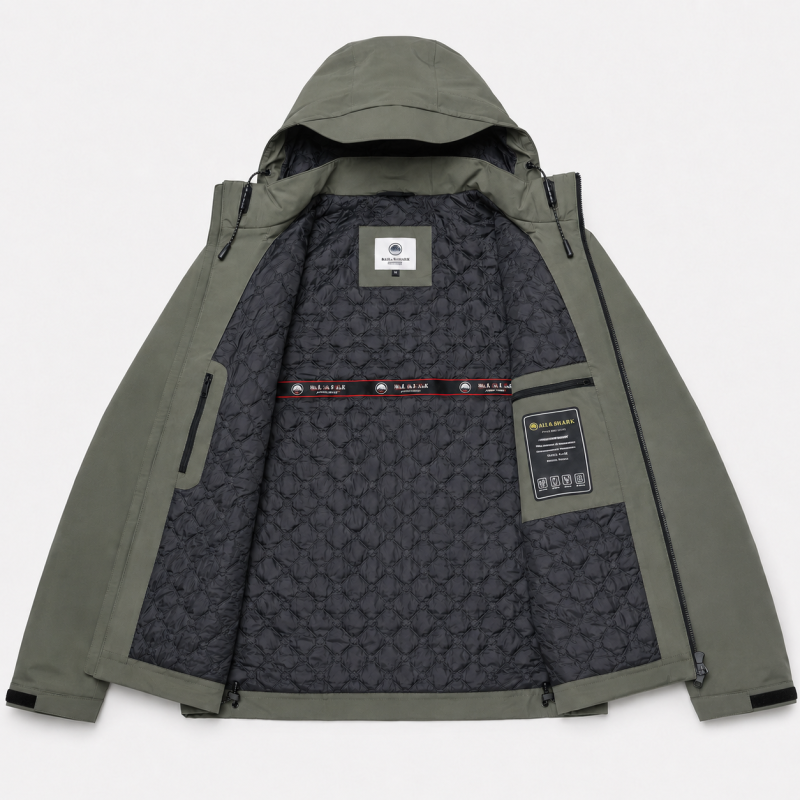 Куртка демисезонная M.a.d.i.s.s. мужская M-4XL,Серый хаки, L