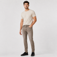 Чоловічі джинси CDEVOIR slim fit звужені, 31, Мокко
