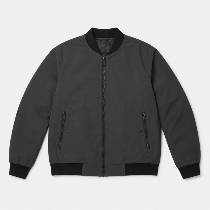 Куртка бомбер демисезонная M.a.d.i.s.s. мужская M-4XL,Черный, 4XL