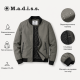 Куртка бомбер демисезонная M.a.d.i.s.s. мужская M-4XL,Стальной серый, XXL