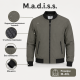 Куртка бомбер демисезонная M.a.d.i.s.s. мужская M-4XL,Серый хаки, XXXL