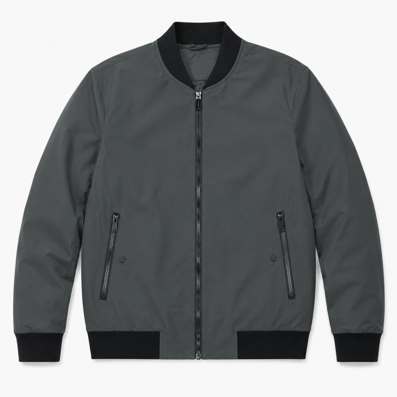 Куртка бомбер демисезонная M.a.d.i.s.s. мужская M-4XL,Графитово-оливковый., XXL