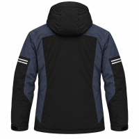 Куртка термо зимняя Audsa мужская M-3XL лыжная,Черный,XL
