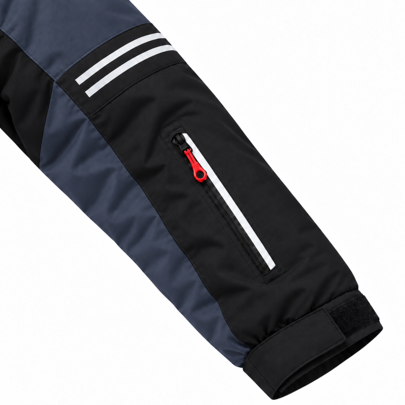 Куртка термо зимняя Audsa мужская M-3XL лыжная,Черный,L