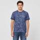 Футболка чоловіча Red-Down 2XL-5XL - великі розміри, 95% бавовна 5% еластан,XXL,Синій