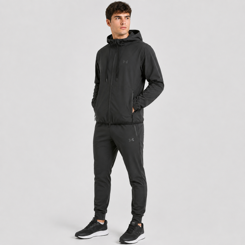 Костюм спортивный Alder мужской Dry Fit ,XXL, Черный