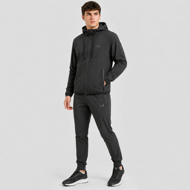 Костюм спортивный Alder мужской Dry Fit ,XXL, Черный