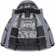 Термокуртка зимняя Snow мужская M-3XL мембранная Omni-Heat,XXL, Серый