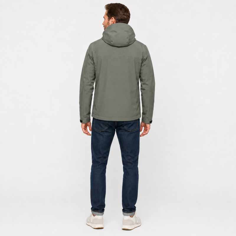 Куртка демисезонная M.a.d.i.s.s. мужская M-4XL,Серый хаки, XXL