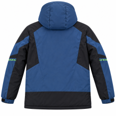 Термокуртка зимняя Snow мужская M-3XL мембранная Omni-Heat,XXXL, Синий