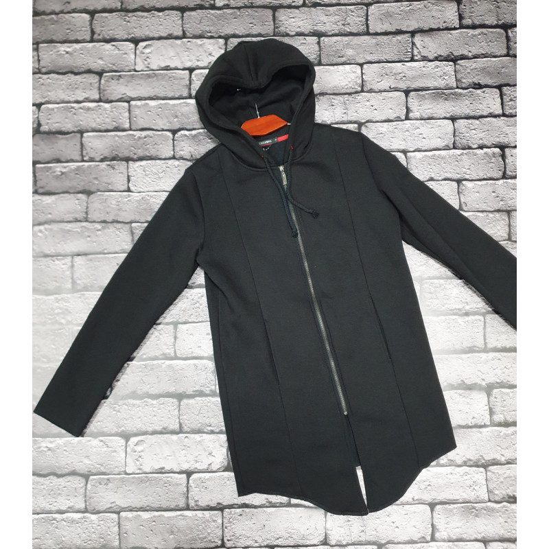 Кардиган мужской на молнии флис, XL, Синий