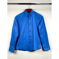 Рубашка BOLD с длинным рукавом ЭЛЕКТРИК арт.097, Электрик, 140