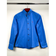 Рубашка BOLD с длинным рукавом ЭЛЕКТРИК арт.097, Электрик, 140