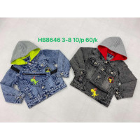 Пиджак джинсовый HAPPY HOUSE для мальчика 3-8 лет лет арт.1008