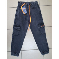 Джогеры ALTUN для мальчика 6-10 лет арт 1011, Размер детской одежды (по росту) 122, Цвет Графит