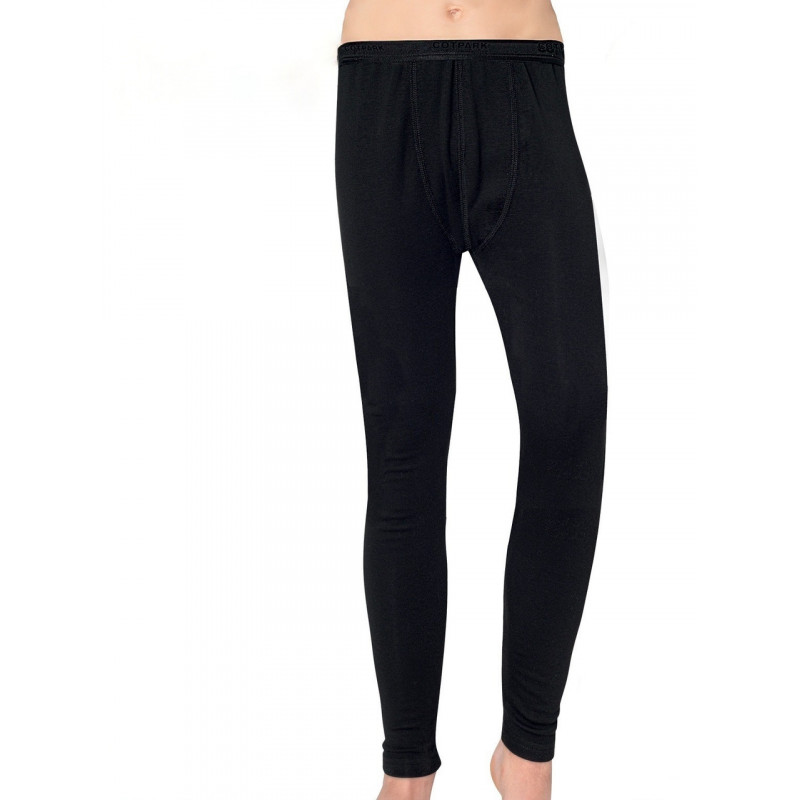 Термобелье подштаники COTPARK для мальчика 5-15 лет , Черный,  122