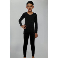 Термобелье комплект COTPARK для мальчика 5-15 лет , Графит,  110