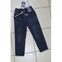 Джинсы теплые DOLA ELVIN для мальчика 3-7 лет арт.1071, Размер детской одежды (по росту) 104, Цвет Графит