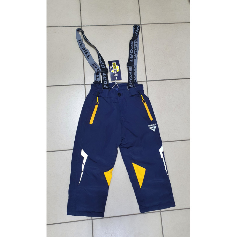 Лыжные термоштаны CHILDHOOD для мальчика 3-8 лет , 128,  Черный