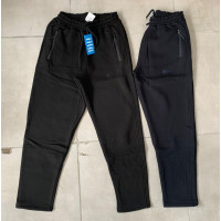 Брюки спортивные теплые CRAMP ровные M-3XL арт.1134, Темно-серый, XXXL