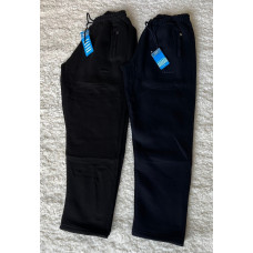 Брюки спортивные теплые CRAMP прямые мужские большого размера   3XL-5XL арт. 1135, Черный, 3XL