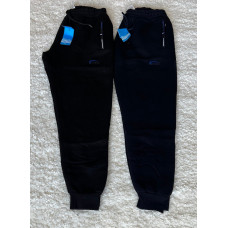 Брюки спортивные теплые CRAMP с манжетом мужские большого размера   3XL-5XL арт. 1135, Темно-синий, 3XL