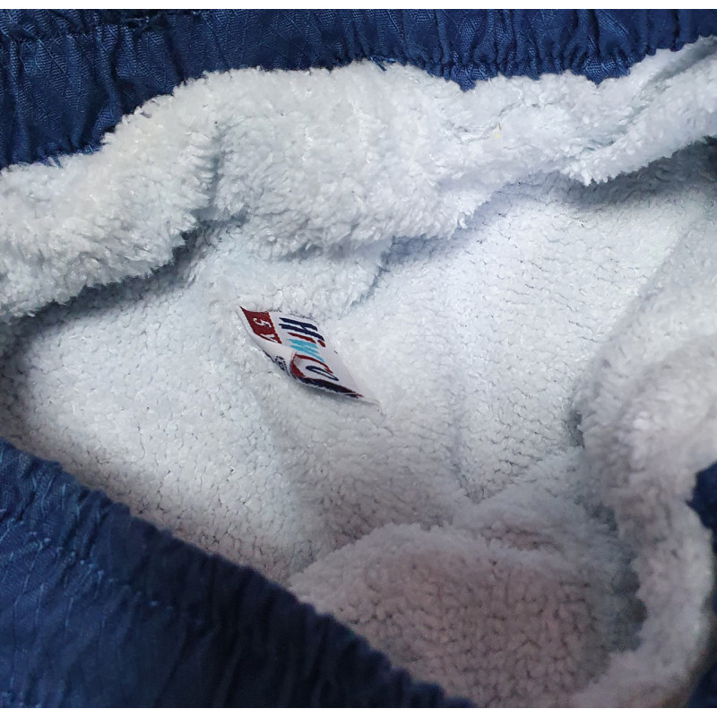 Джогеры теплые HIWRO для мальчика 4-7 лет арт.1137, Размер детской одежды (по росту) 110, Цвет Синий