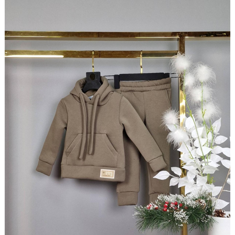 Костюм детский теплый Delfin Ka для мальчика 2-6 лет, 92, Цвет Электрик