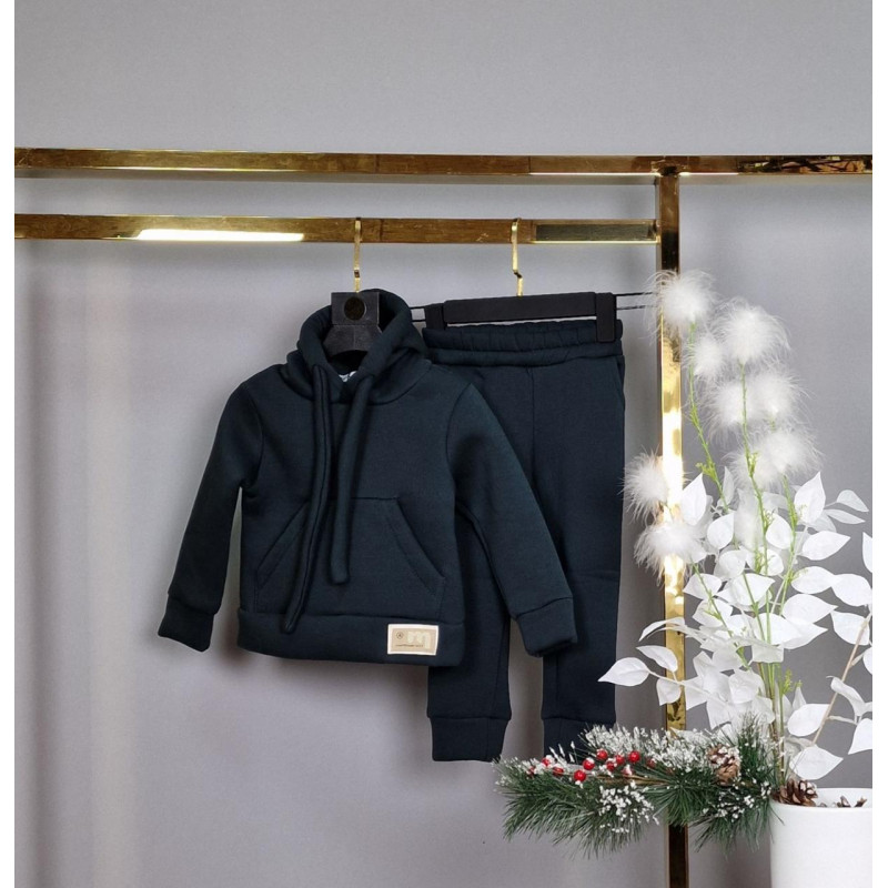 Костюм детский теплый Delfin Ka для мальчика 2-6 лет, 116, Цвет Морская волна