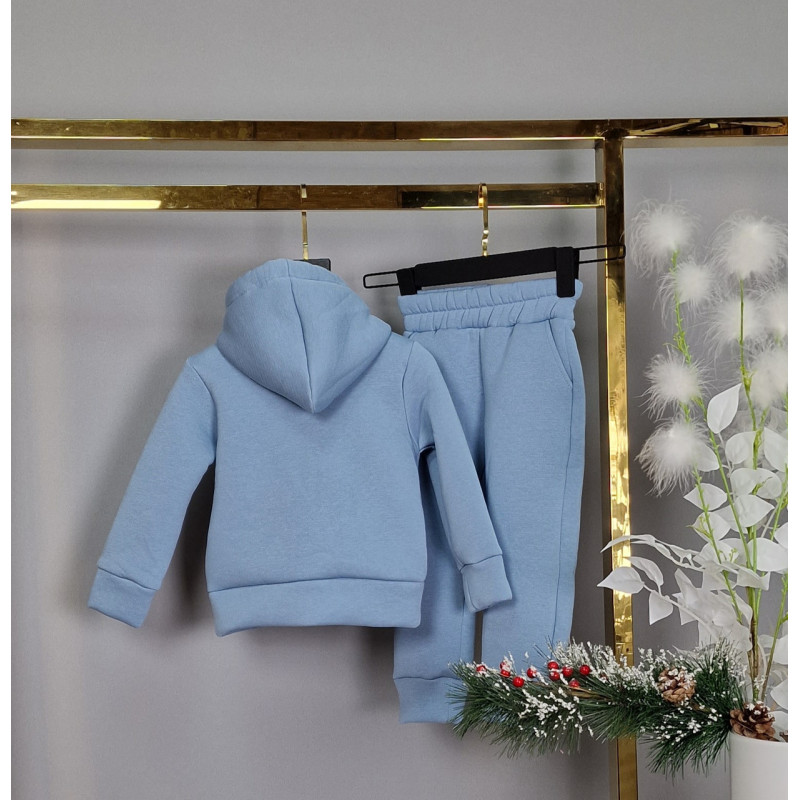 Костюм детский теплый DELFIN Ka  рост 92-116 арт.1153, Размер детской одежды (по росту) 92, Цвет Зеленый