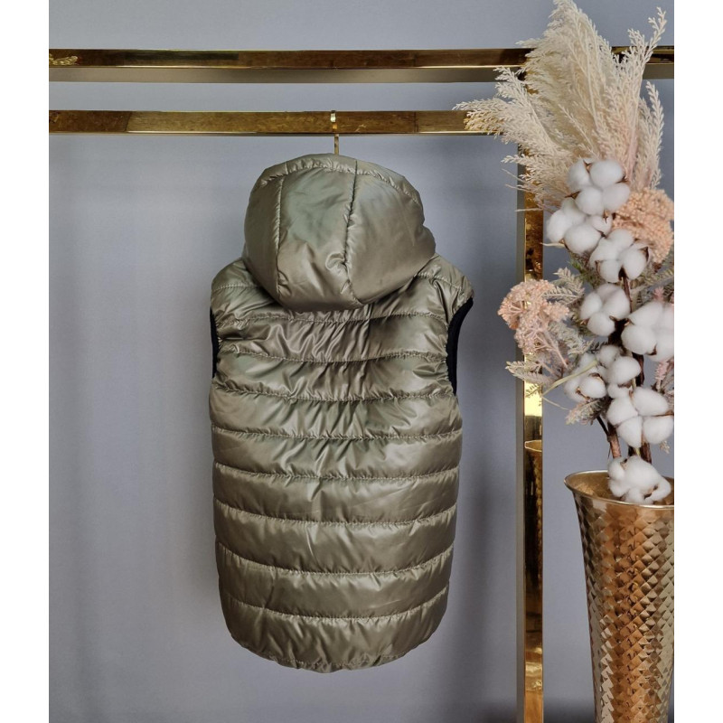 Жилет для мальчика 10-15 лет арт.1231, Цвет Черный, Размер  одежды подросток (по росту) 152