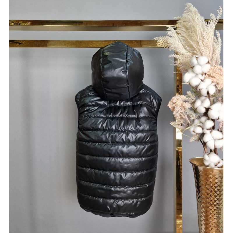 Жилет для мальчика 10-15 лет арт.1231, Цвет Черный, Размер  одежды подросток (по росту) 152