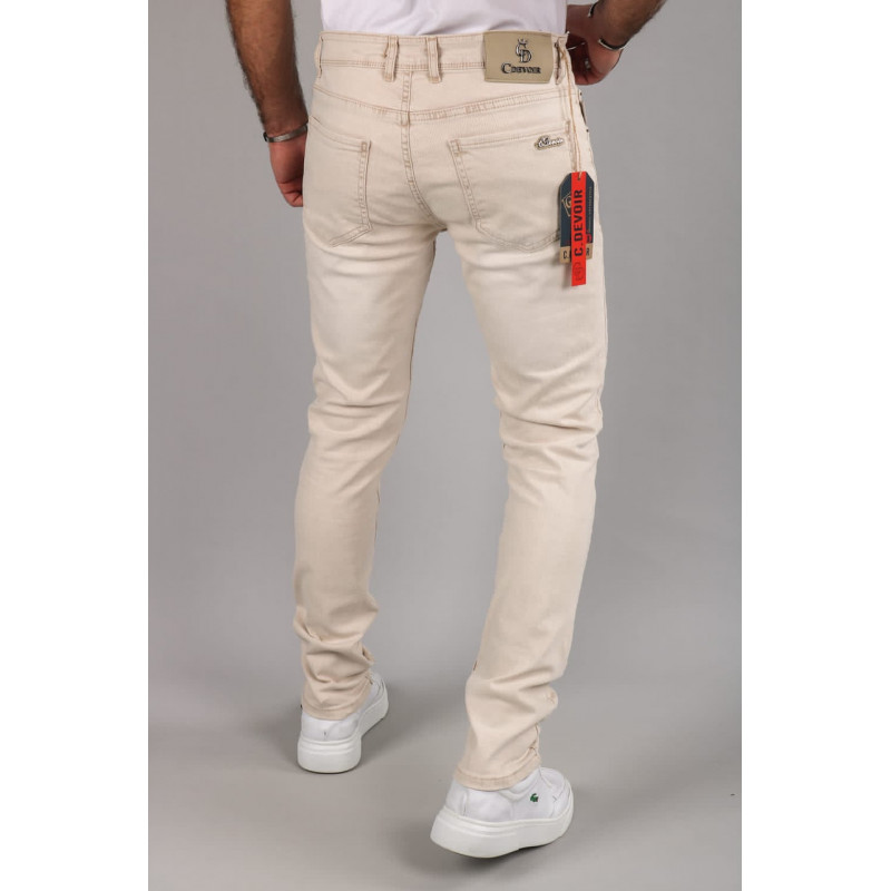 Джинсы  CDEVOIR мужские 30-38 арт.1250, 31, Бежевый