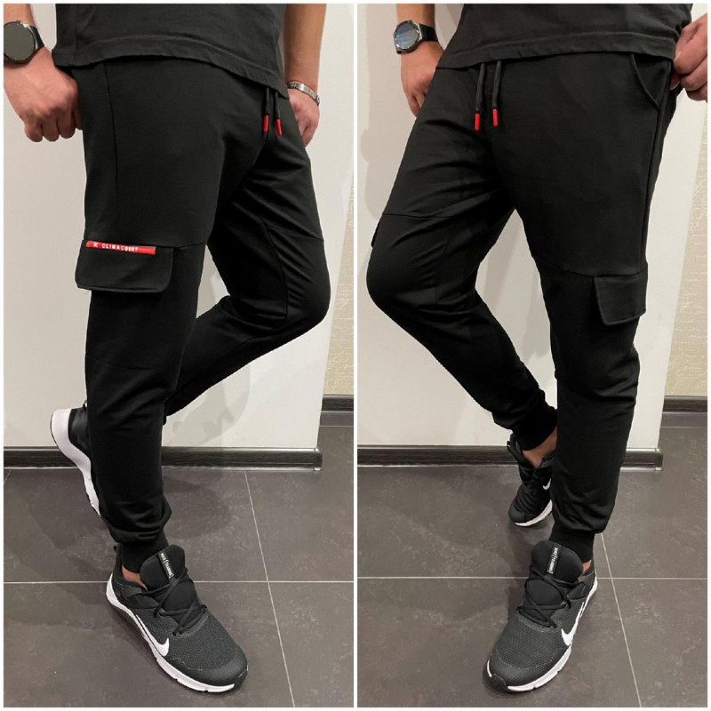 Джогеры карго ING DROP мужские трикотаж , XL, Хаки