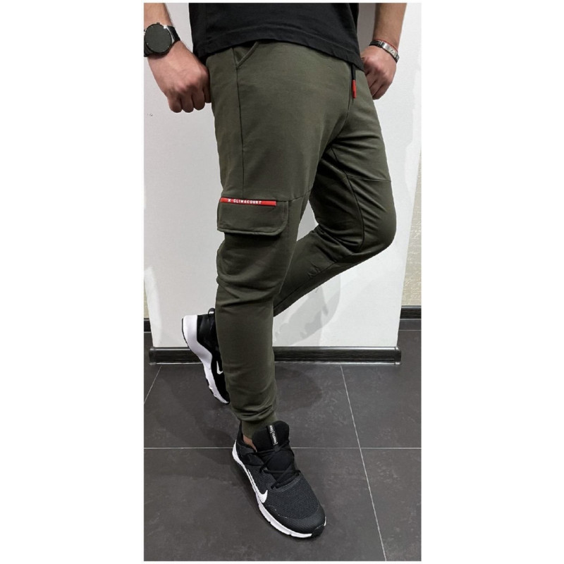 Джогеры карго ING DROP мужские трикотаж , XL, Хаки