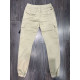 Джогеры джинсы Iteno карго мужские , 31  Бежевый