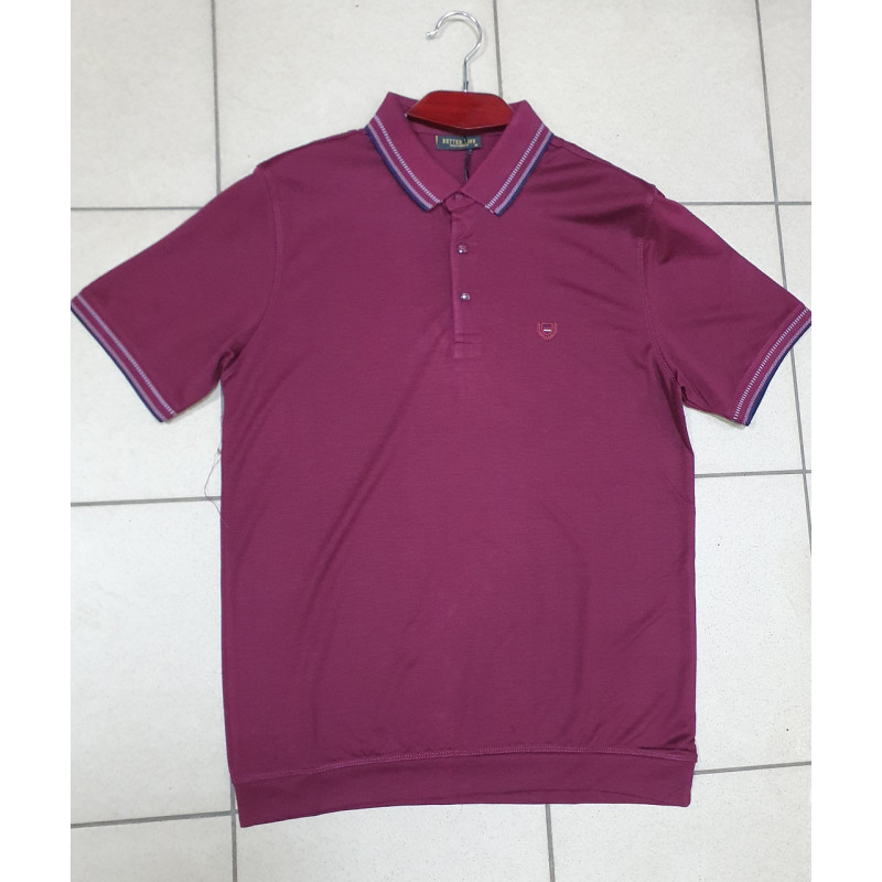 Футболка ПОЛО BETTER LIFE M-XXL , L,Темно-бордовый