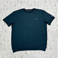 Футболка мужская большого размера Red Down , 7XL,Изумрудный
